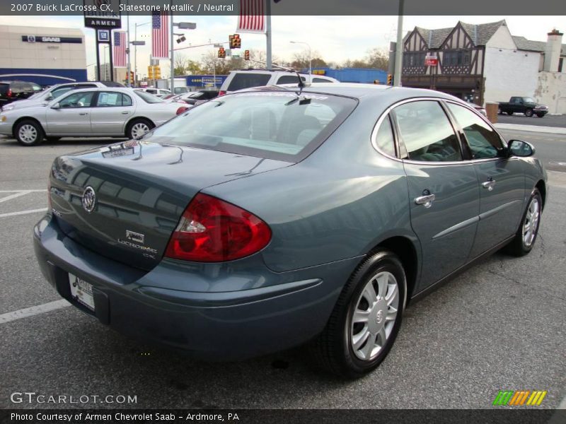 Slatestone Metallic / Neutral 2007 Buick LaCrosse CX