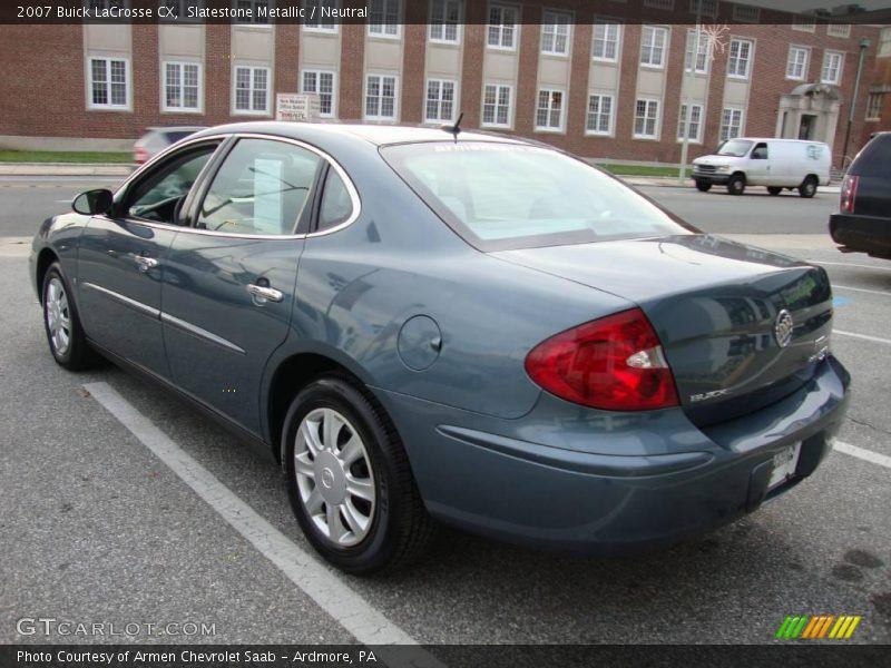 Slatestone Metallic / Neutral 2007 Buick LaCrosse CX