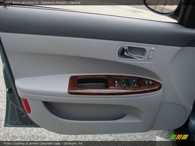 Slatestone Metallic / Neutral 2007 Buick LaCrosse CX