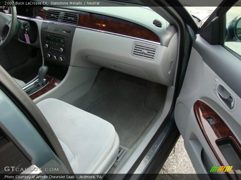 Slatestone Metallic / Neutral 2007 Buick LaCrosse CX
