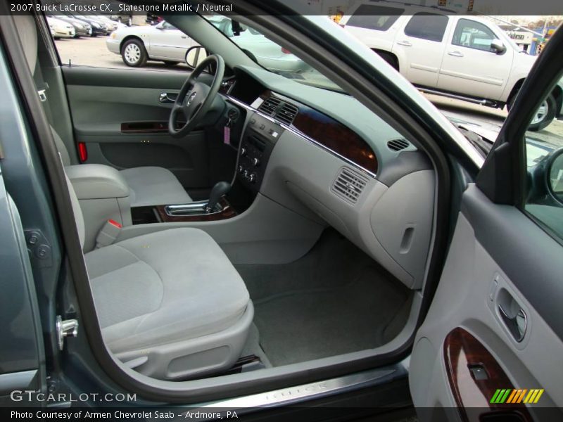 Slatestone Metallic / Neutral 2007 Buick LaCrosse CX