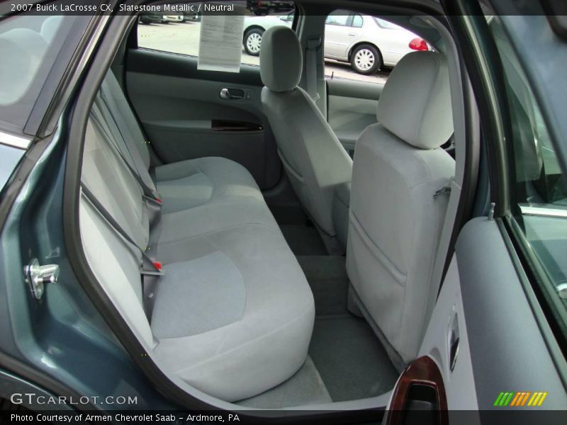 Slatestone Metallic / Neutral 2007 Buick LaCrosse CX