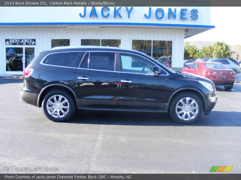 Carbon Black Metallic / Ebony/Ebony 2010 Buick Enclave CXL