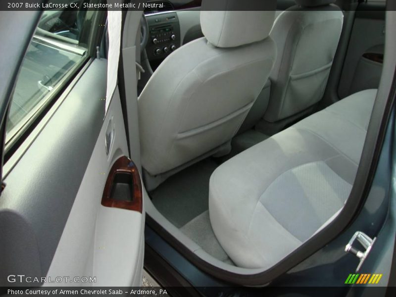 Slatestone Metallic / Neutral 2007 Buick LaCrosse CX