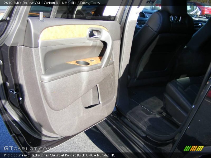 Carbon Black Metallic / Ebony/Ebony 2010 Buick Enclave CXL
