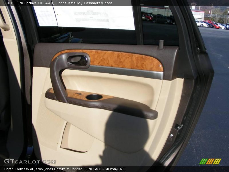 Cocoa Metallic / Cashmere/Cocoa 2010 Buick Enclave CXL AWD