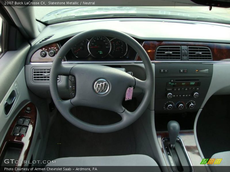 Slatestone Metallic / Neutral 2007 Buick LaCrosse CX