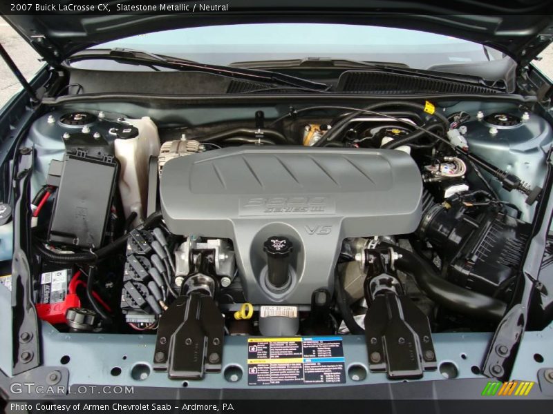 Slatestone Metallic / Neutral 2007 Buick LaCrosse CX