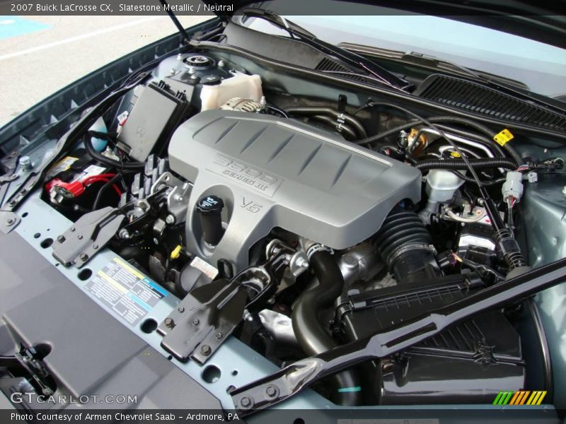 Slatestone Metallic / Neutral 2007 Buick LaCrosse CX