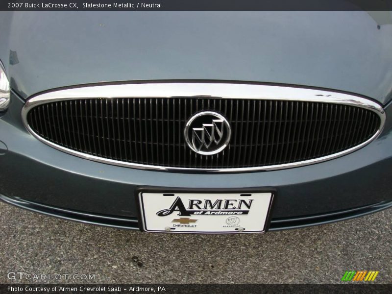 Slatestone Metallic / Neutral 2007 Buick LaCrosse CX
