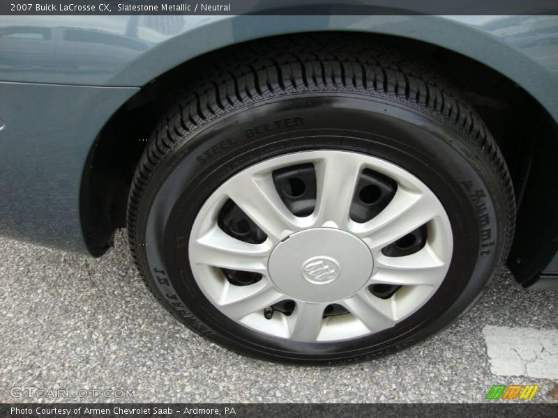 Slatestone Metallic / Neutral 2007 Buick LaCrosse CX