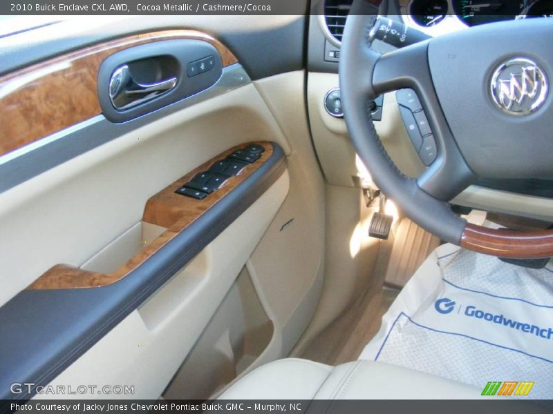 Cocoa Metallic / Cashmere/Cocoa 2010 Buick Enclave CXL AWD
