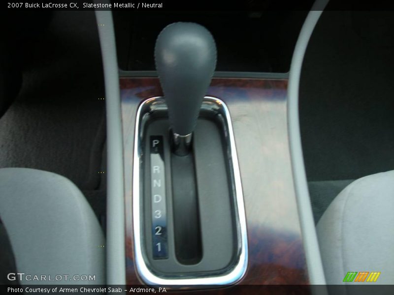 Slatestone Metallic / Neutral 2007 Buick LaCrosse CX