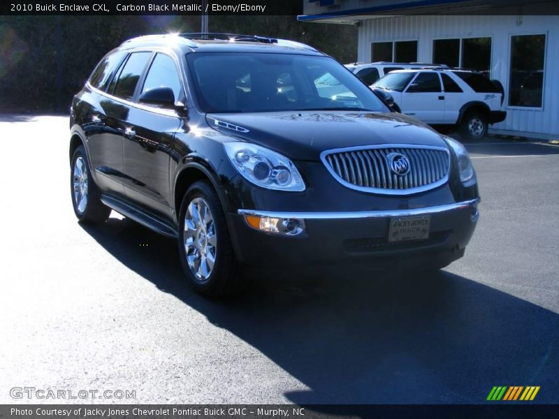 Carbon Black Metallic / Ebony/Ebony 2010 Buick Enclave CXL