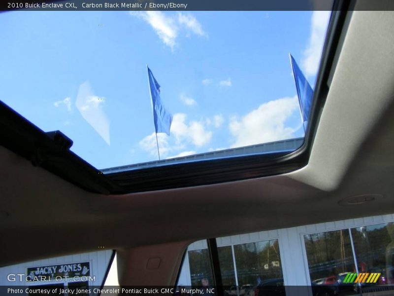 Carbon Black Metallic / Ebony/Ebony 2010 Buick Enclave CXL