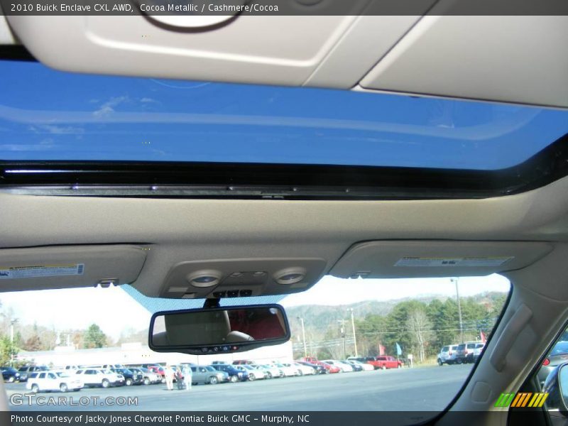 Cocoa Metallic / Cashmere/Cocoa 2010 Buick Enclave CXL AWD