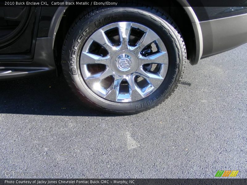 Carbon Black Metallic / Ebony/Ebony 2010 Buick Enclave CXL