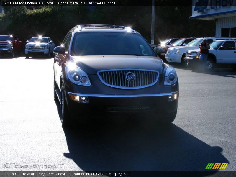 Cocoa Metallic / Cashmere/Cocoa 2010 Buick Enclave CXL AWD