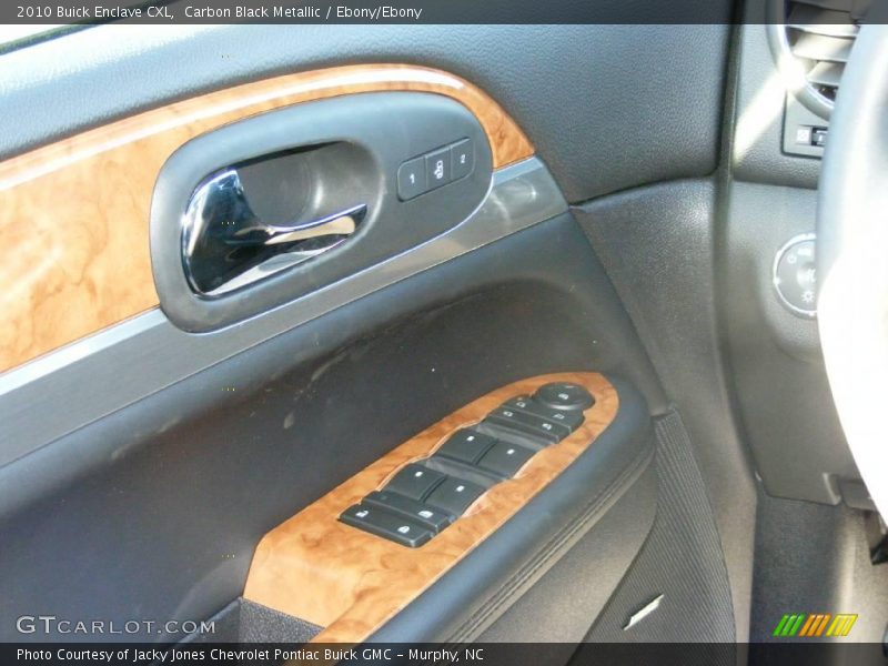 Carbon Black Metallic / Ebony/Ebony 2010 Buick Enclave CXL