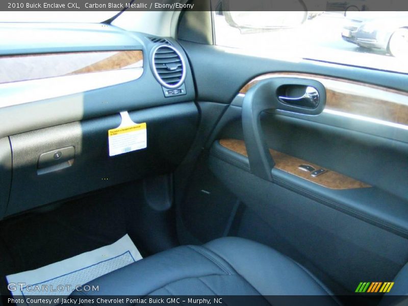 Carbon Black Metallic / Ebony/Ebony 2010 Buick Enclave CXL