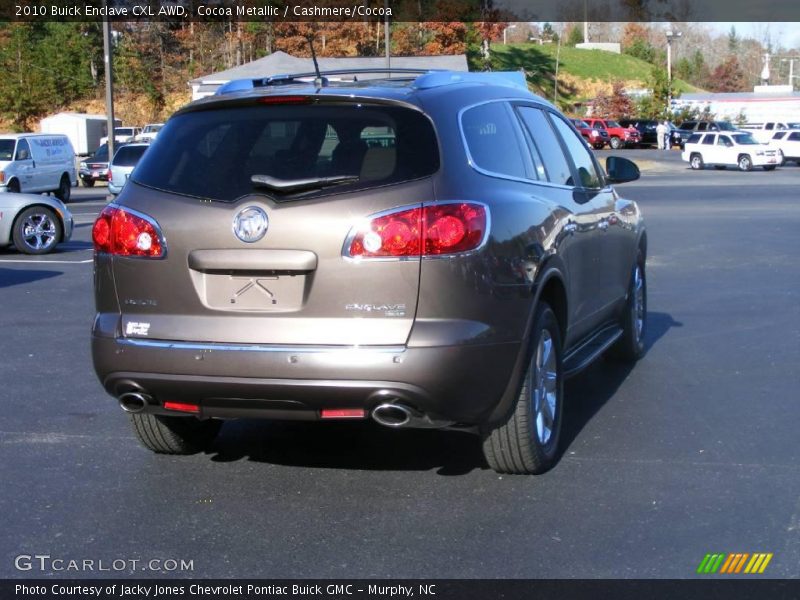 Cocoa Metallic / Cashmere/Cocoa 2010 Buick Enclave CXL AWD