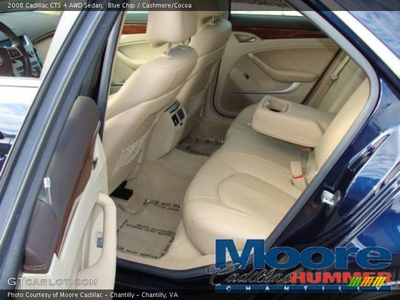 Blue Chip / Cashmere/Cocoa 2008 Cadillac CTS 4 AWD Sedan