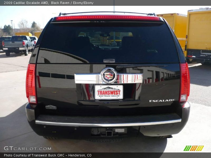 Black Raven / Ebony/Ebony 2009 Cadillac Escalade AWD