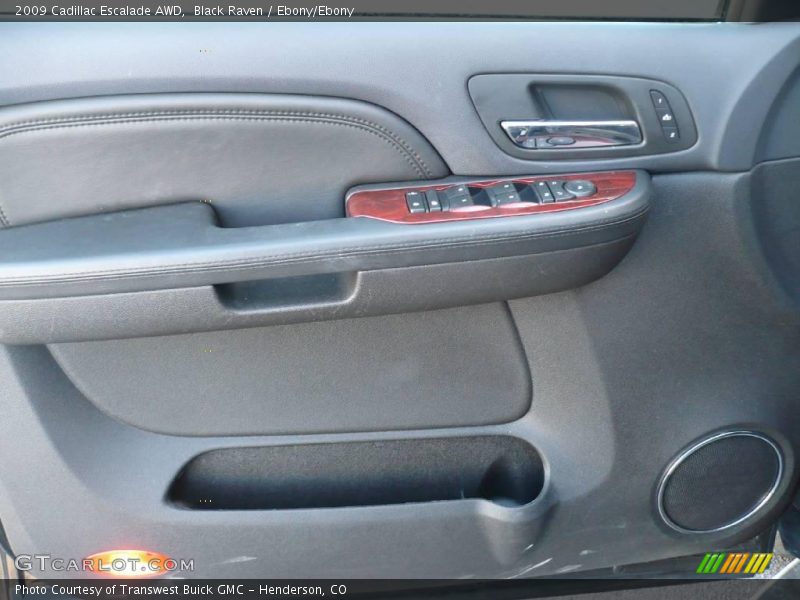 Black Raven / Ebony/Ebony 2009 Cadillac Escalade AWD