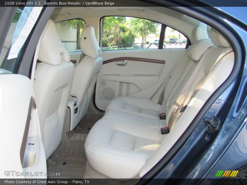 Barents Blue Metallic / Sandstone Beige 2008 Volvo S80 3.2