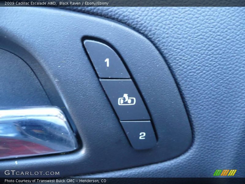 Black Raven / Ebony/Ebony 2009 Cadillac Escalade AWD