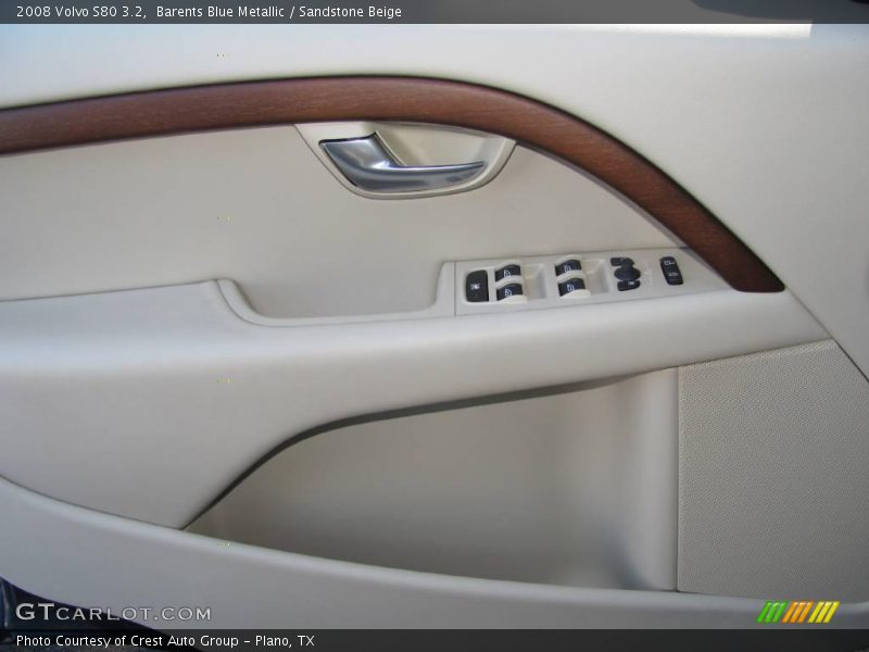 Barents Blue Metallic / Sandstone Beige 2008 Volvo S80 3.2
