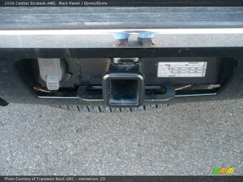 Black Raven / Ebony/Ebony 2009 Cadillac Escalade AWD