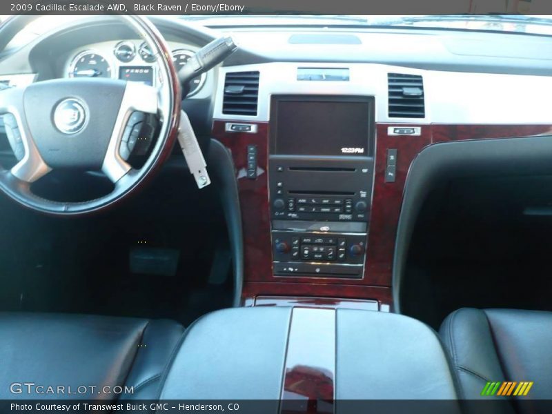 Black Raven / Ebony/Ebony 2009 Cadillac Escalade AWD