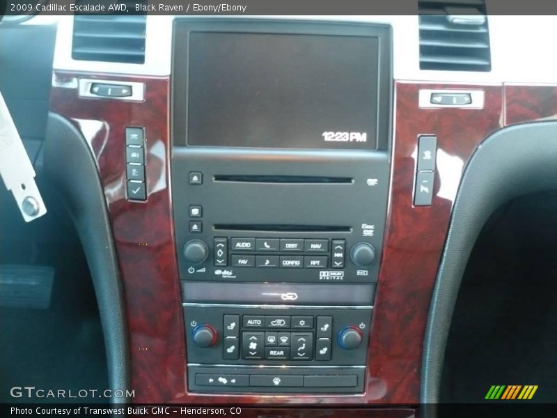 Black Raven / Ebony/Ebony 2009 Cadillac Escalade AWD