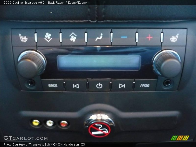Black Raven / Ebony/Ebony 2009 Cadillac Escalade AWD