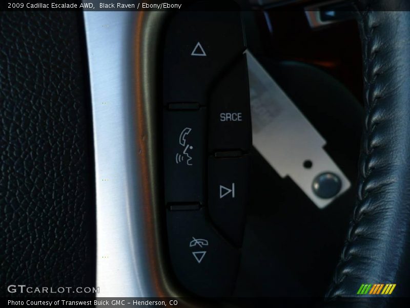 Black Raven / Ebony/Ebony 2009 Cadillac Escalade AWD