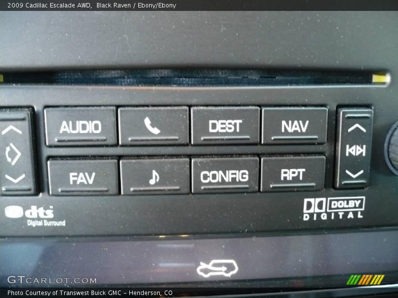 Black Raven / Ebony/Ebony 2009 Cadillac Escalade AWD