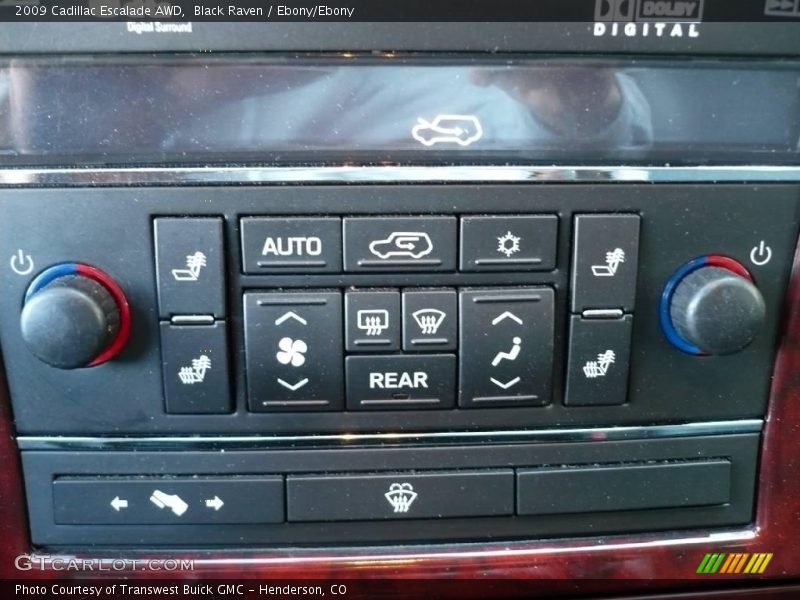 Black Raven / Ebony/Ebony 2009 Cadillac Escalade AWD