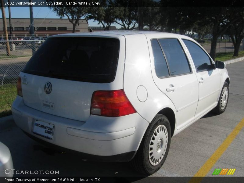Candy White / Grey 2002 Volkswagen Golf GL Sedan