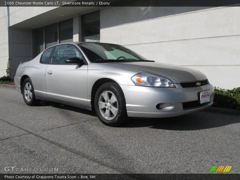 Silverstone Metallic / Ebony 2006 Chevrolet Monte Carlo LT