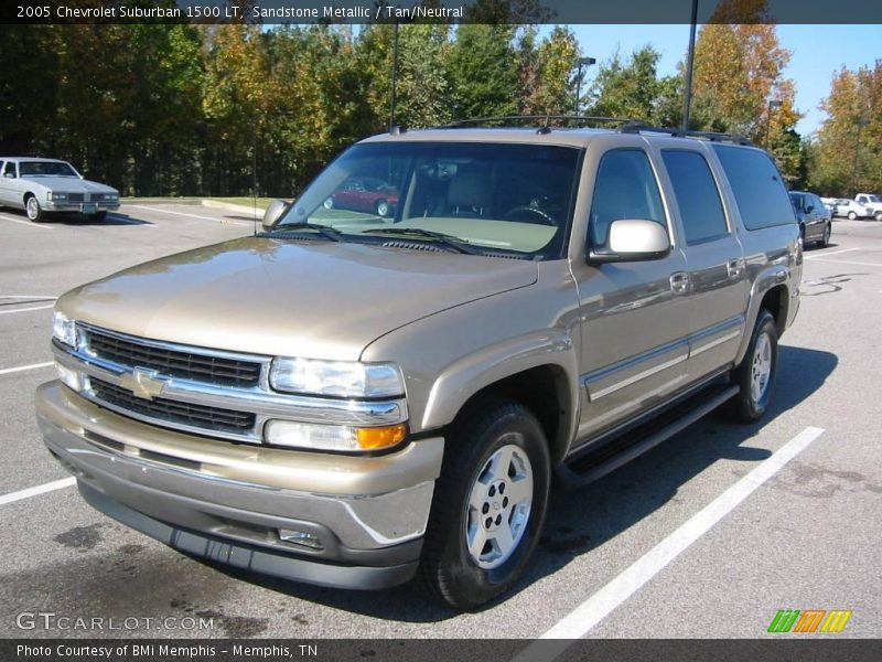 Sandstone Metallic / Tan/Neutral 2005 Chevrolet Suburban 1500 LT