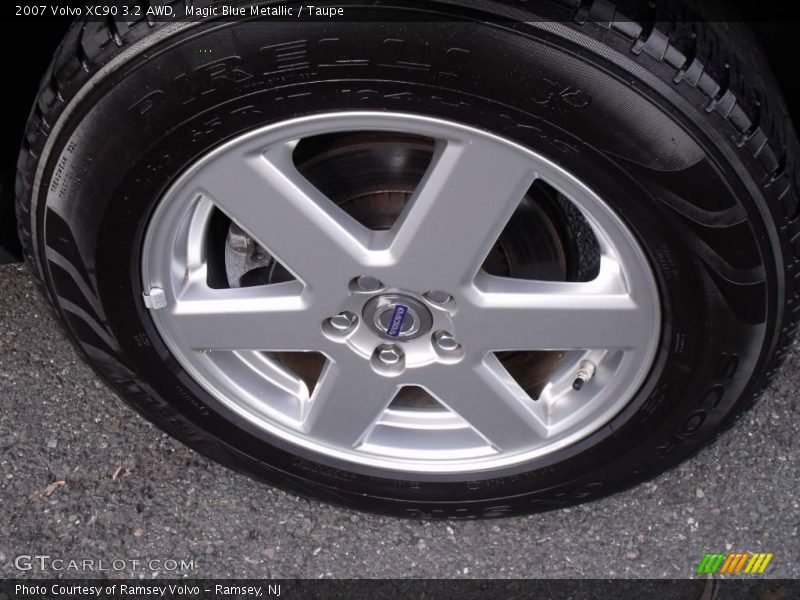 Magic Blue Metallic / Taupe 2007 Volvo XC90 3.2 AWD