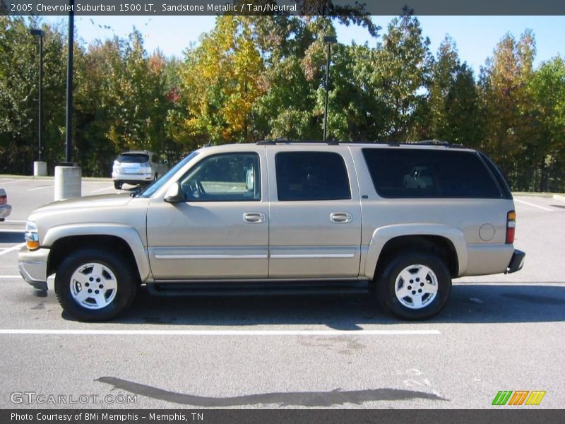 Sandstone Metallic / Tan/Neutral 2005 Chevrolet Suburban 1500 LT