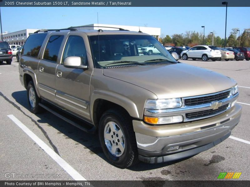 Sandstone Metallic / Tan/Neutral 2005 Chevrolet Suburban 1500 LT