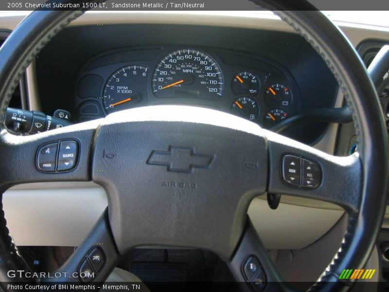 Sandstone Metallic / Tan/Neutral 2005 Chevrolet Suburban 1500 LT
