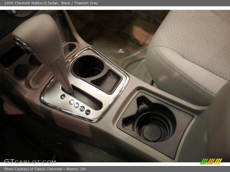 Black / Titanium Gray 2006 Chevrolet Malibu LS Sedan