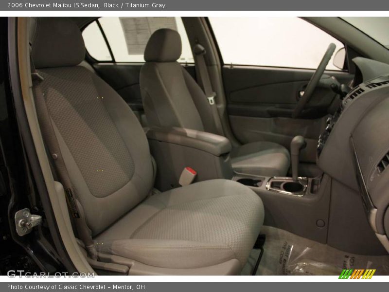 Black / Titanium Gray 2006 Chevrolet Malibu LS Sedan