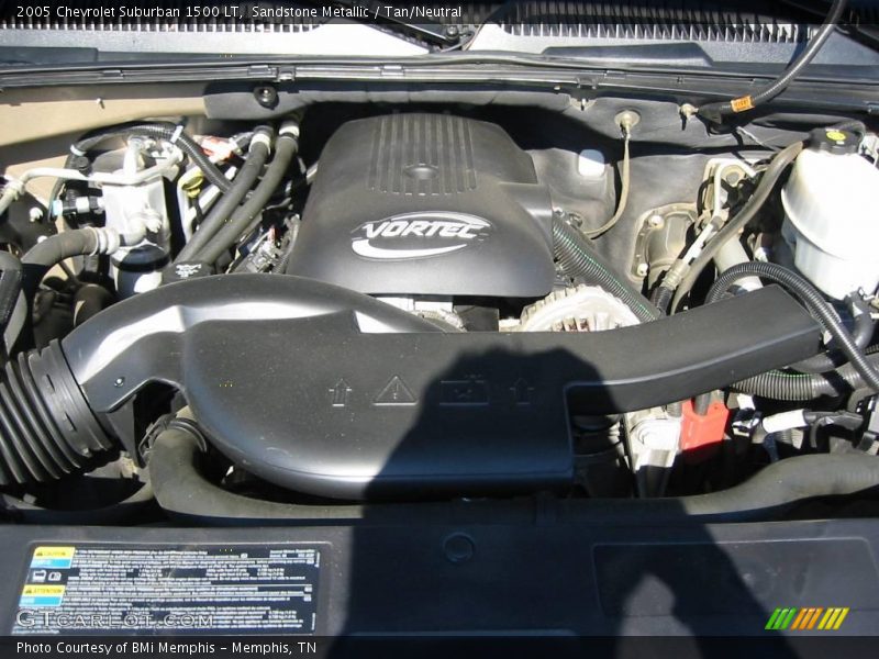 Sandstone Metallic / Tan/Neutral 2005 Chevrolet Suburban 1500 LT