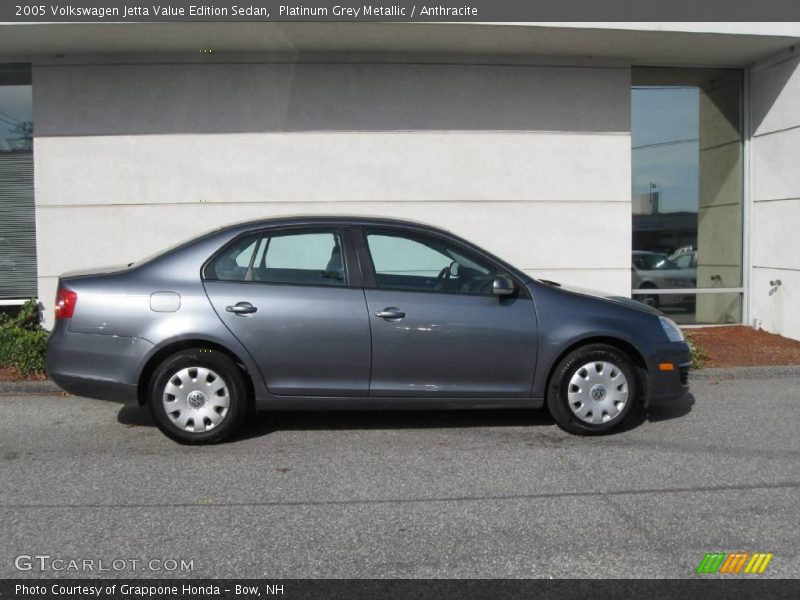 Platinum Grey Metallic / Anthracite 2005 Volkswagen Jetta Value Edition Sedan