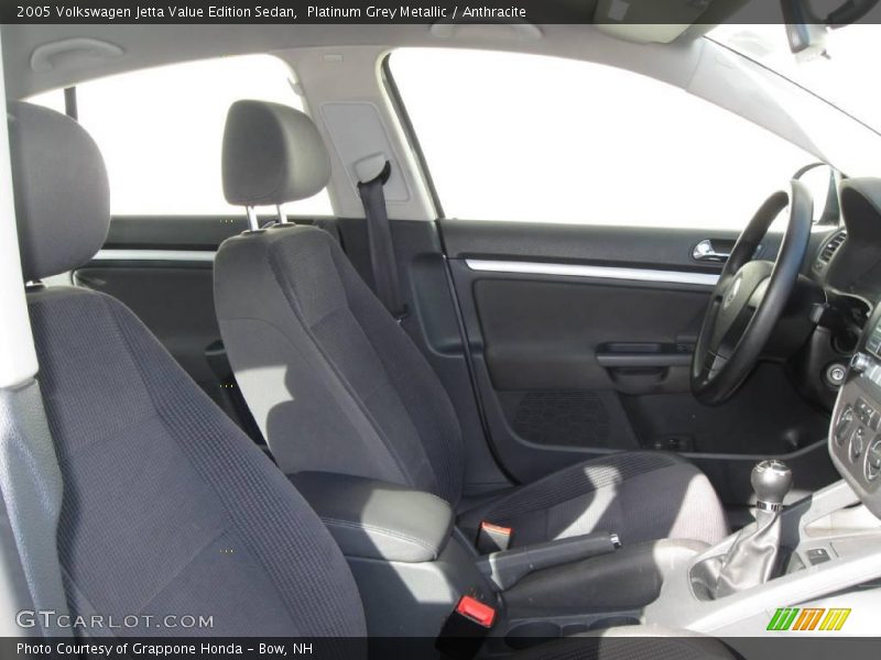 Platinum Grey Metallic / Anthracite 2005 Volkswagen Jetta Value Edition Sedan